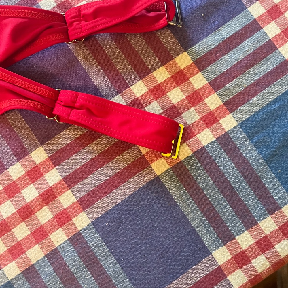 Red Triangle Bikini Top - Picture 9 of 9